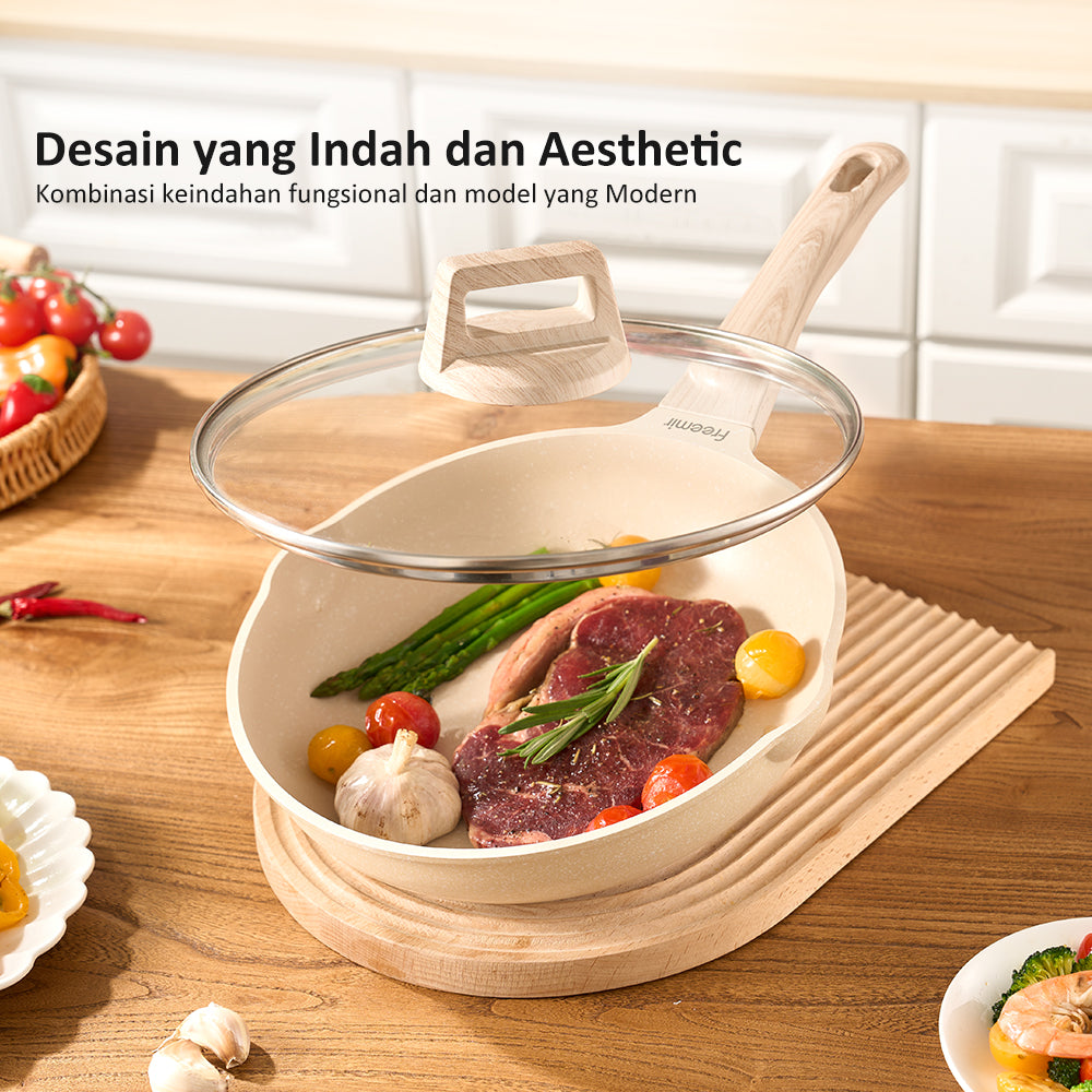 freemir Panci 24 CM Anti Lengket Double Bottom