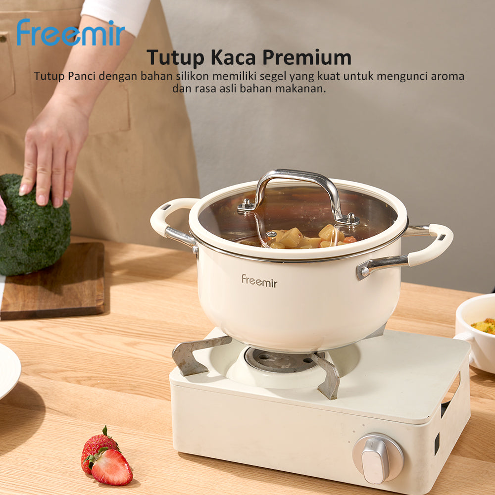 freemir Panci Sup 20 CM Double Bottom