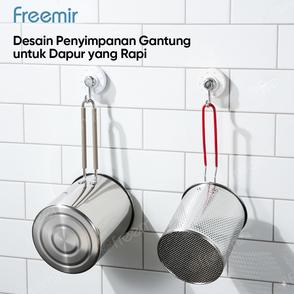 Freemir Stainless Steel Deep Fryer with Clip