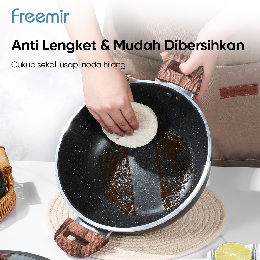 freemir Wok Pan 3L Micro Pressure 24 CM