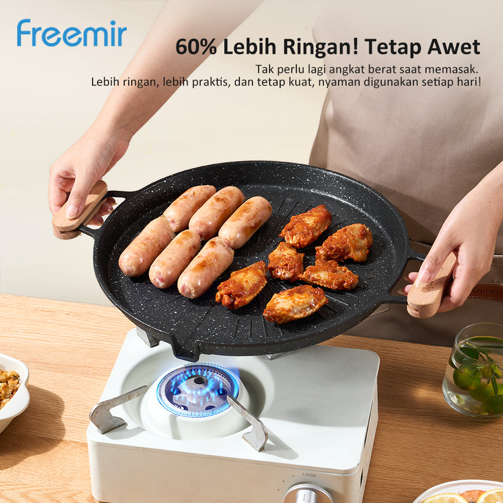 freemir Loyang Panggang Anti Lengket 32 CM Single Bottom