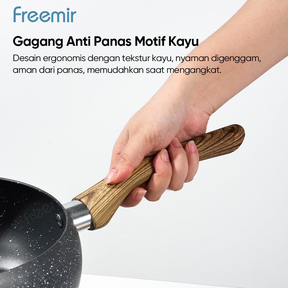freemir Wok Pan 20 CM Anti Lengket