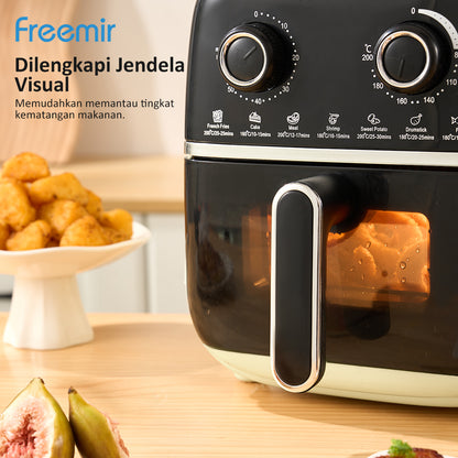 freemir Air Fryer 600W Double Knob – 4L