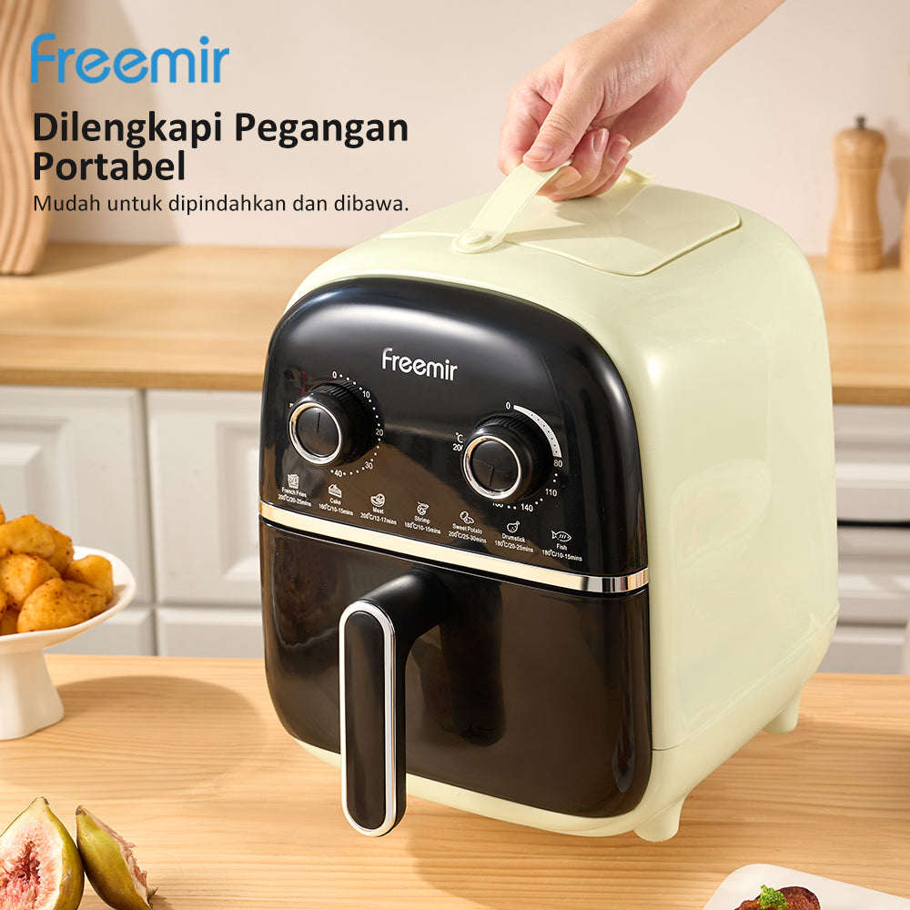 freemir Air Fryer 600W Double Knob – 4L