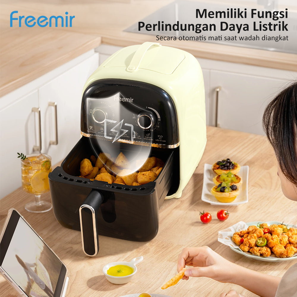 freemir Air Fryer 600W Double Knob – 4L
