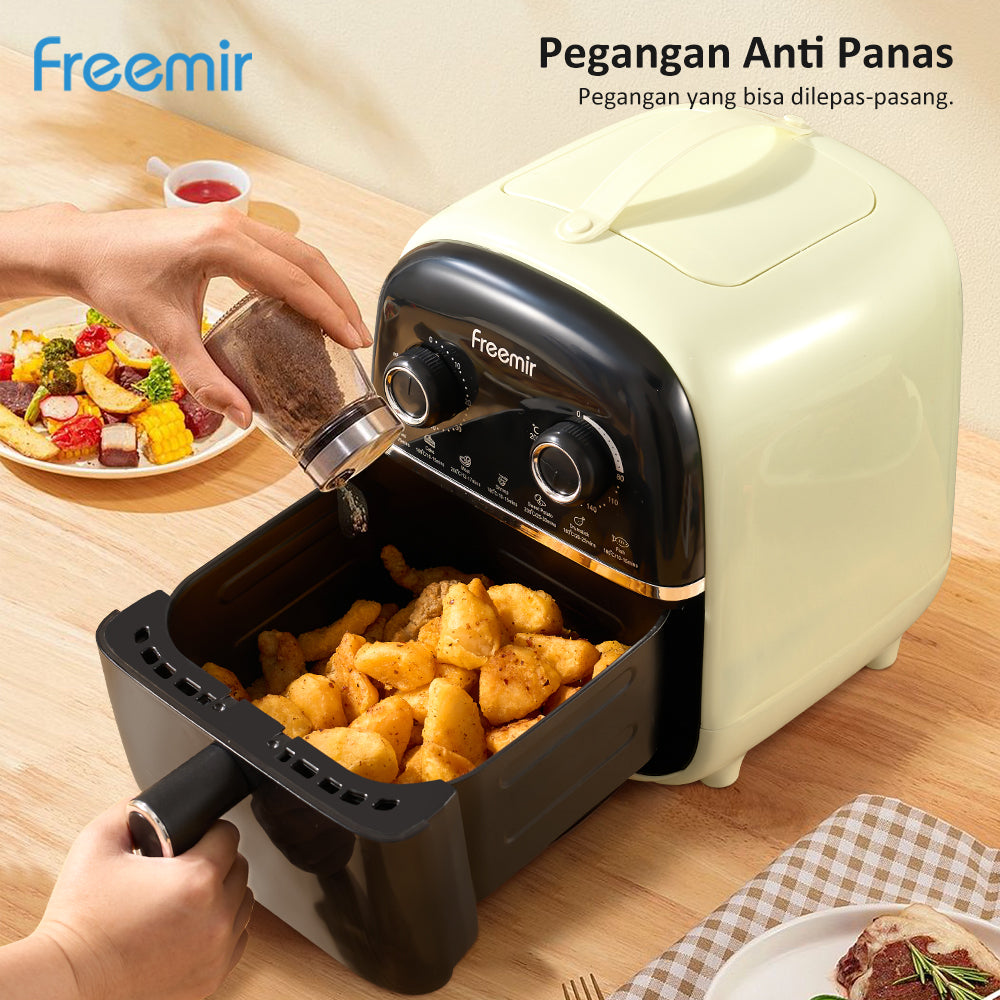 freemir Air Fryer 600W Double Knob – 4L