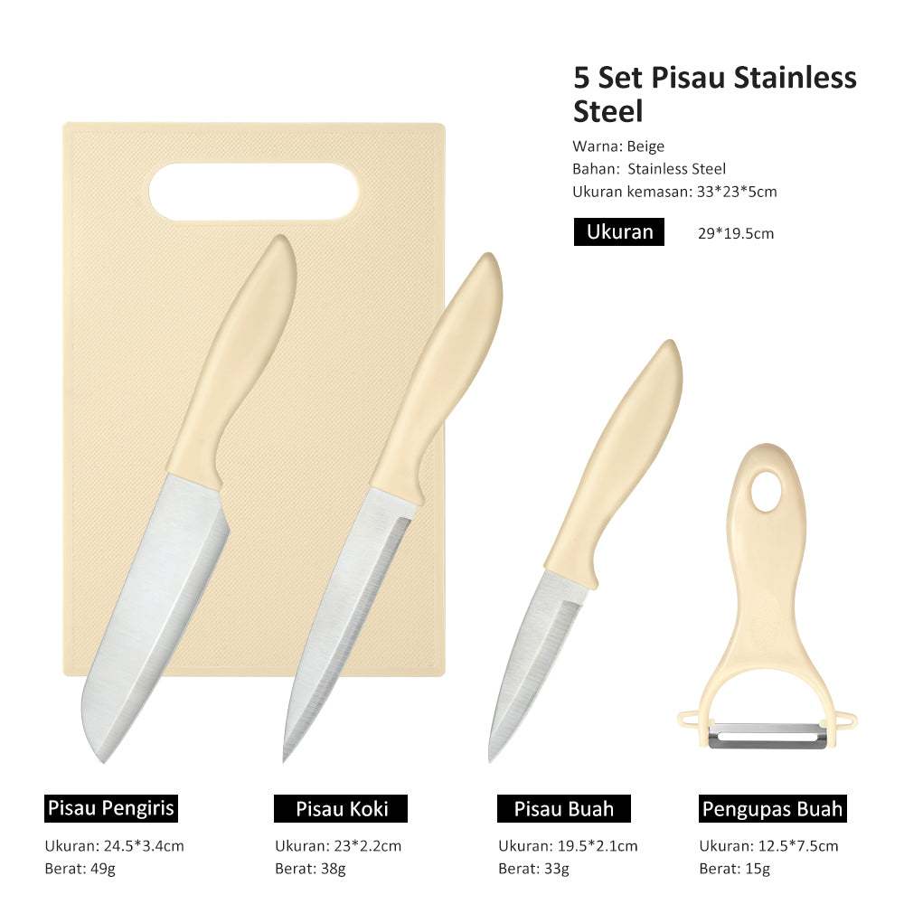 Freemir 5 Pcs Knife Set
