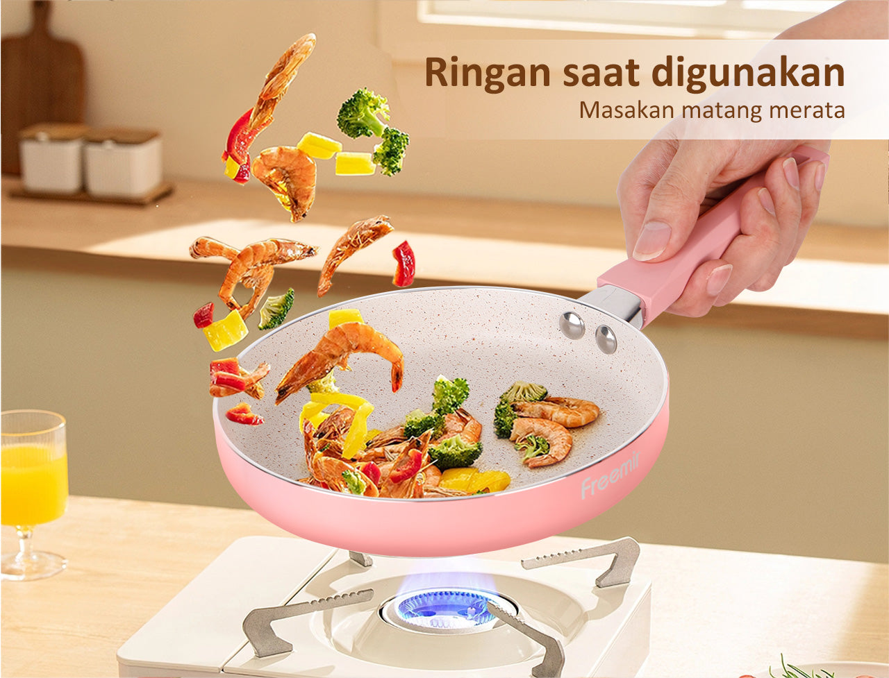 freemir Mini Panci Penggorengan 16 CM