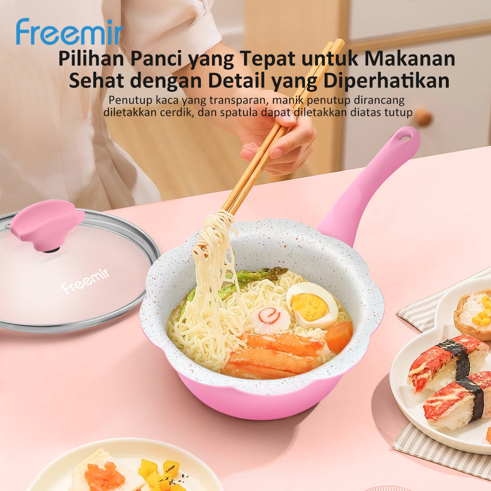 freemir 20 CM Milk Pot with Lid