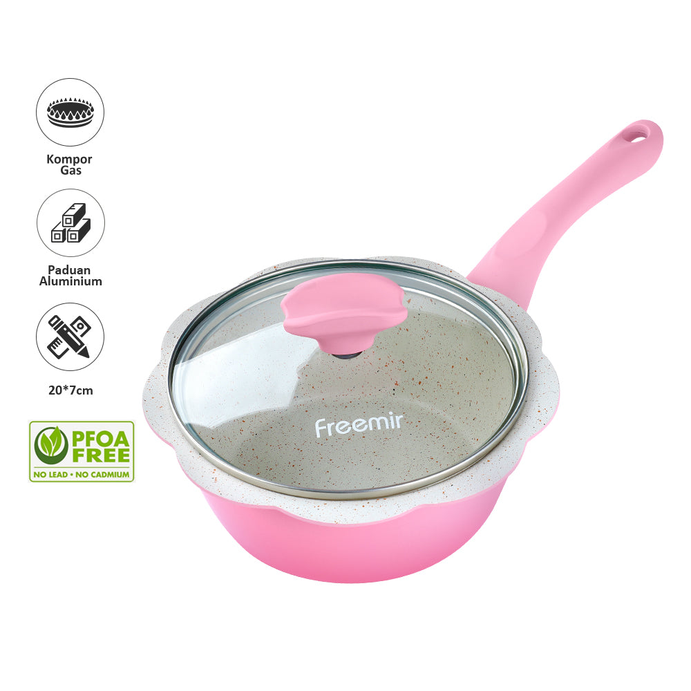 freemir 20 CM Milk Pot with Lid