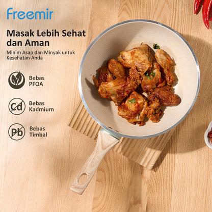 freemir Peralatan Masak 1 set (4 pcs) Warna Soft Green