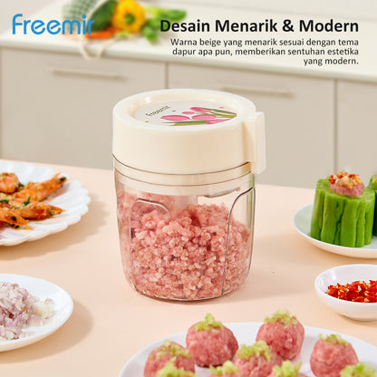 freemir Manual Chopper with 5 Blades