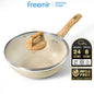 freemir 24 CM Single Bottom Non-Stick Frying Pan with Lid