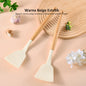 freemir (BUNDLE DUA) Spatula Sutil Silikon Beige Anti Leleh Tahan Suhu Panas Premium