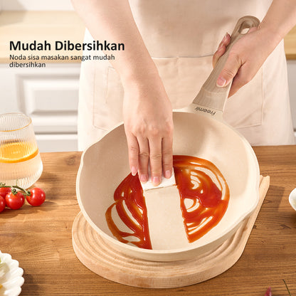 freemir 24 CM Non-Stick Double Bottom Frying Pan