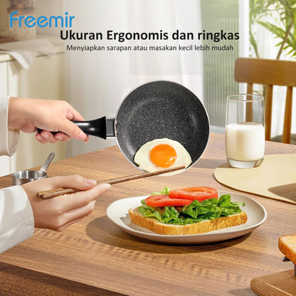 freemir Wok Pan Non-Stick Single Bottom 16 CM