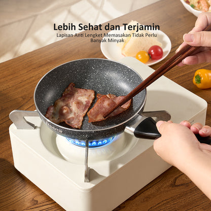 freemir Wok Pan Non-Stick Single Bottom 16 CM