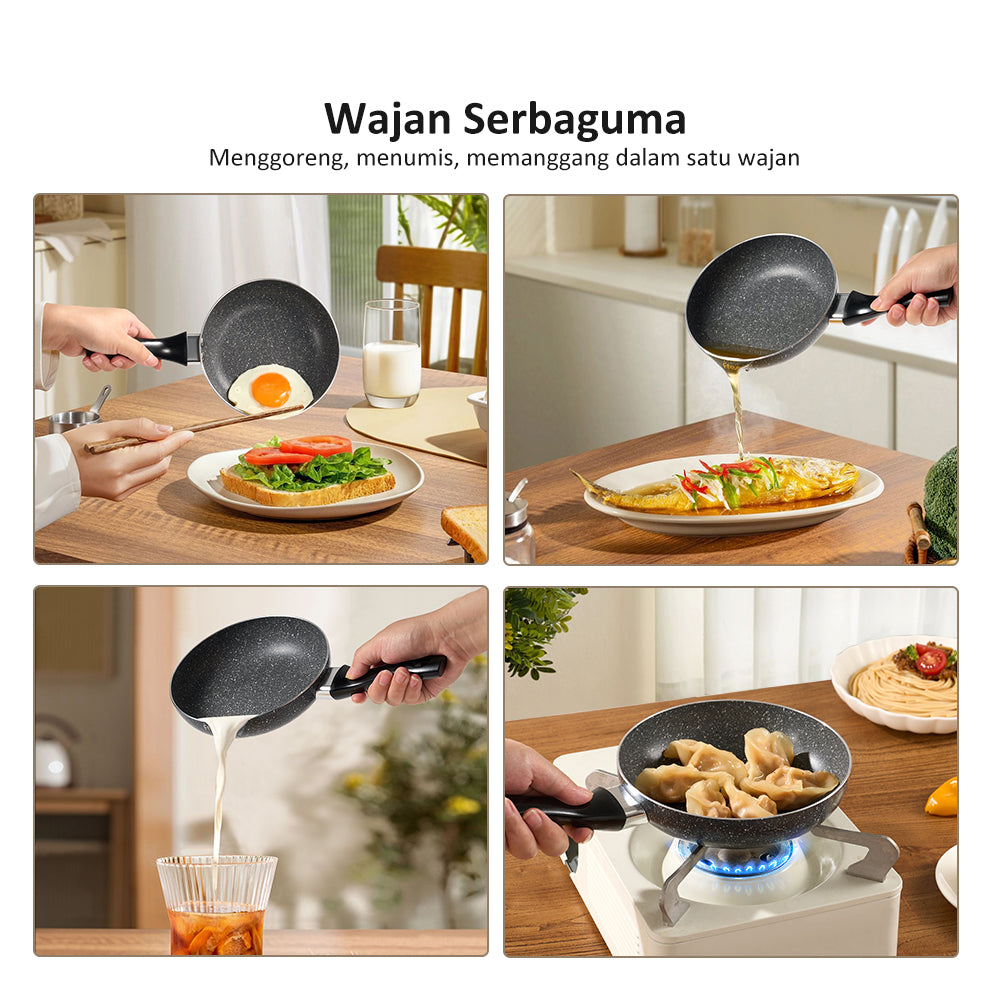 Freemir Wajan Anti Lengket Single Bottom 16 CM