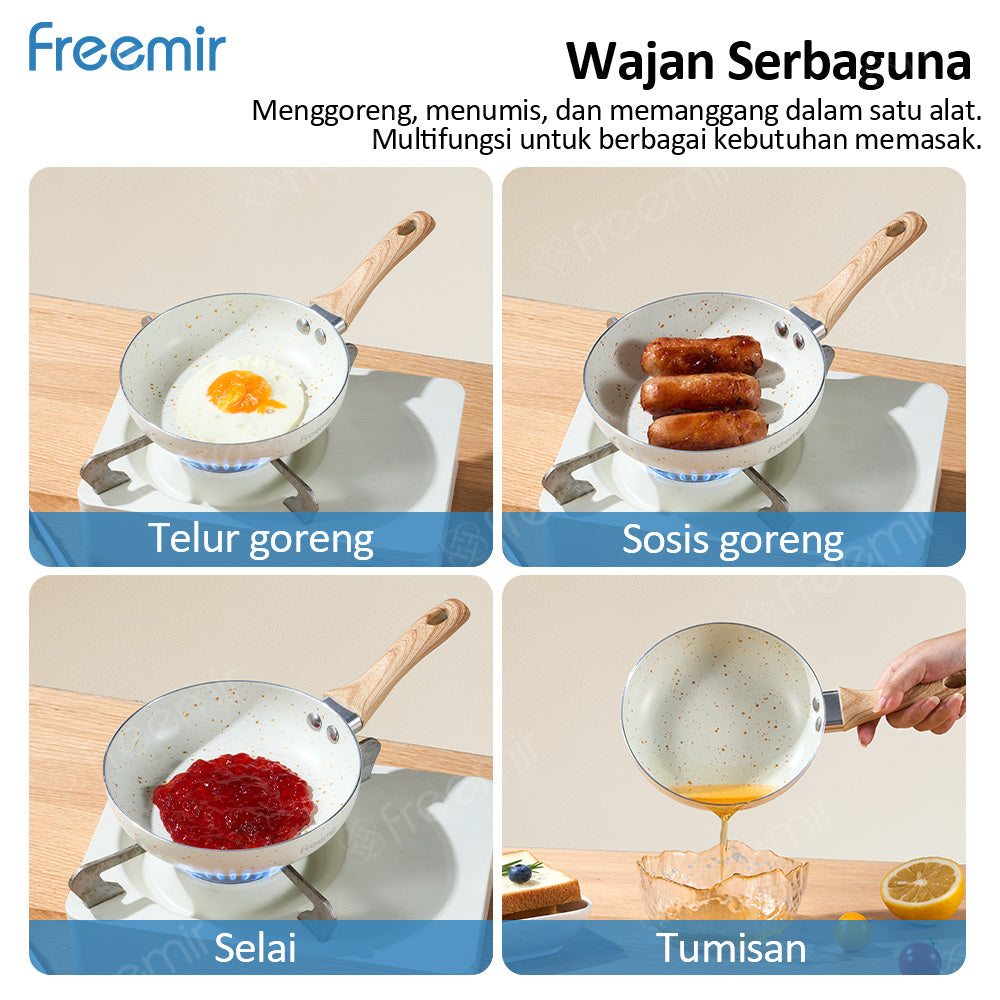 freemir Wajan Penggorengan 16 CM Single Bottom