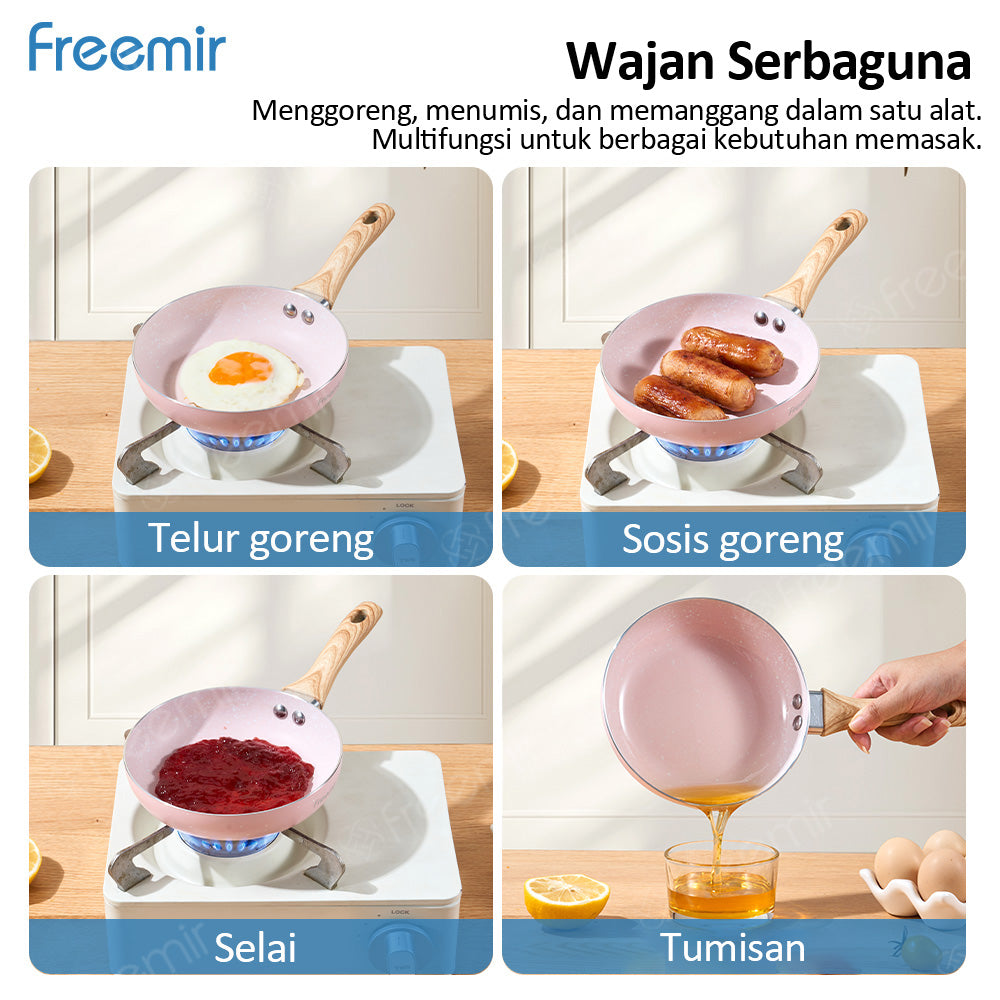 freemir Wajan Penggorengan 16 CM Single Bottom