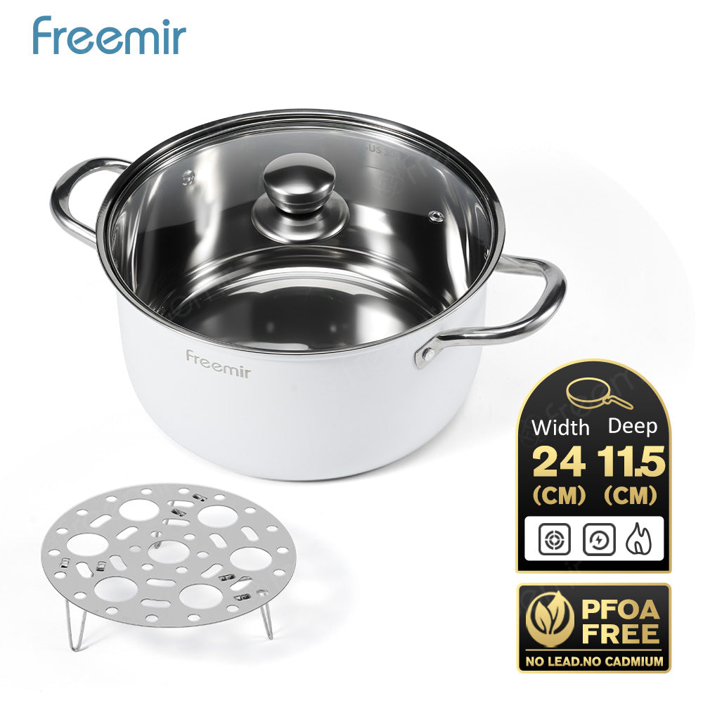 freemir Panci 24 CM Stainless Steel dengan Lubang Uap