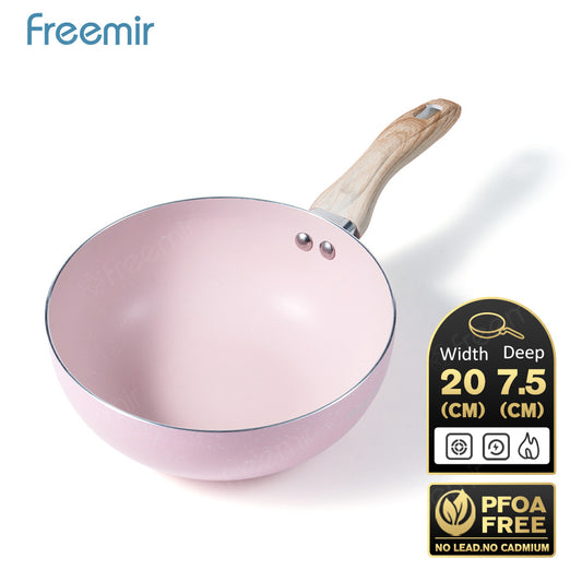freemir Wok Pan 20 CM Single Bottom