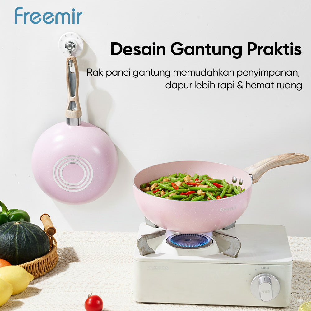 freemir Wok Pan 20 CM Single Bottom