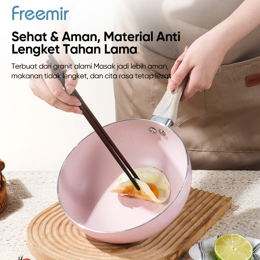 freemir Wok Pan 20 CM Single Bottom