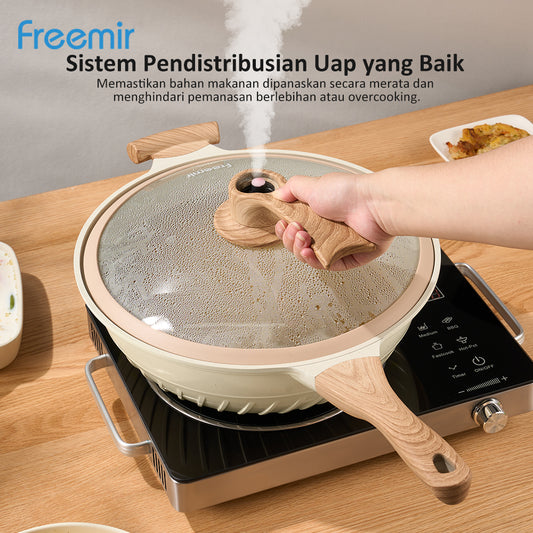 freemir Wajan Micro Pressure 32 CM Double Bottom Vya Series