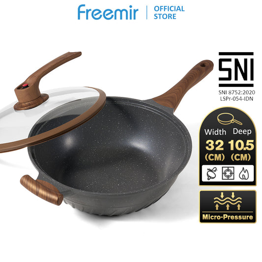 freemir Wajan Micro Pressure 32 CM dengan Tutup