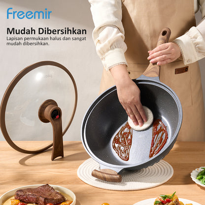 freemir Micro Pressure Frying Pan 32 CM with Lid