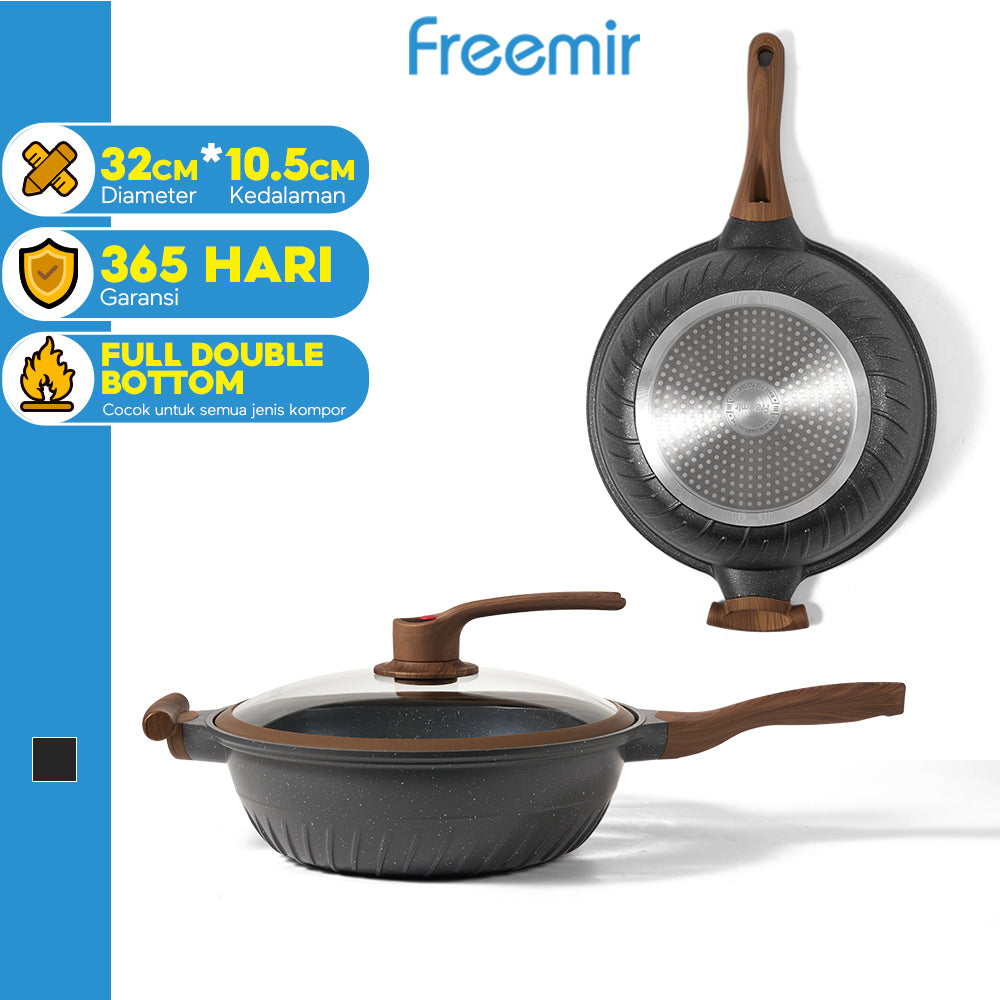 freemir Wajan Micro Pressure 32 CM dengan Tutup