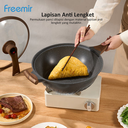 freemir Micro Pressure Frying Pan 32 CM with Lid