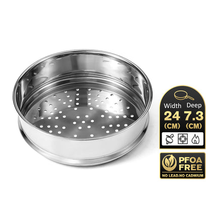 freemir Steamer 24 CM Stainless Steel