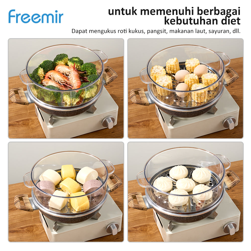 freemir Kukusan Transparan 24 CM