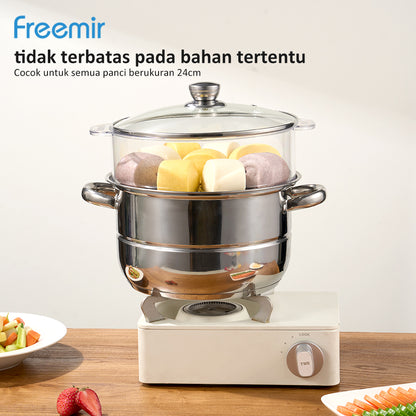 freemir Transparent Steamer 24 CM