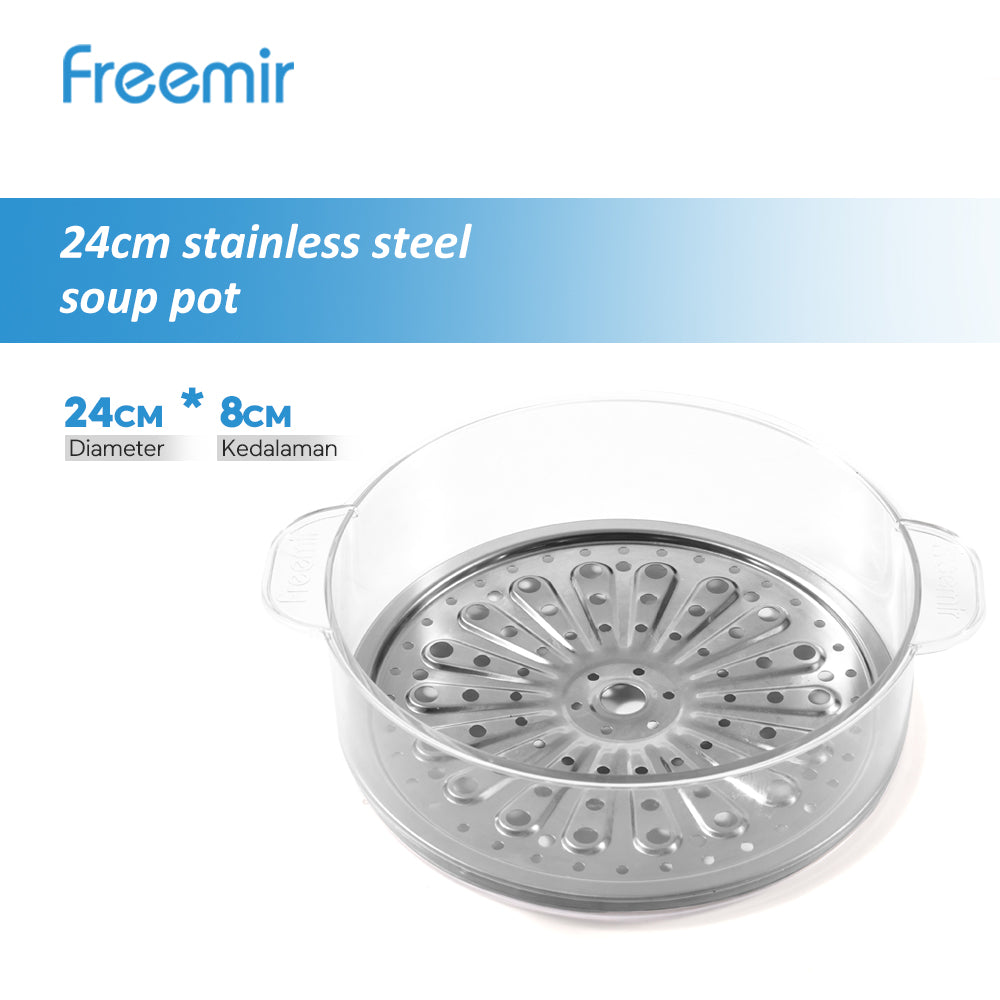 freemir Kukusan Transparan 24 CM