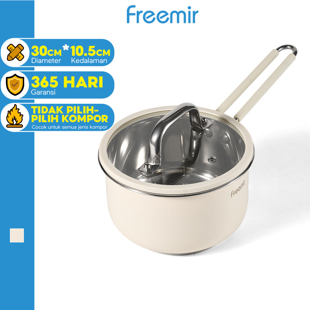 freemir 16 CM Stainless Steel Milk Pot