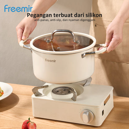 freemir 22 CM Double Bottom Stainless Steel Pan