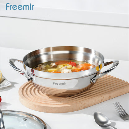 Seri Air SUS 316 Stainless Steel Frying Pan 24 CM