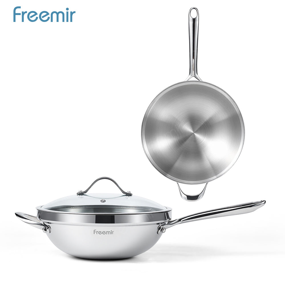 Seri Air SUS 316 Stainless Steel Frying Pan 24 CM