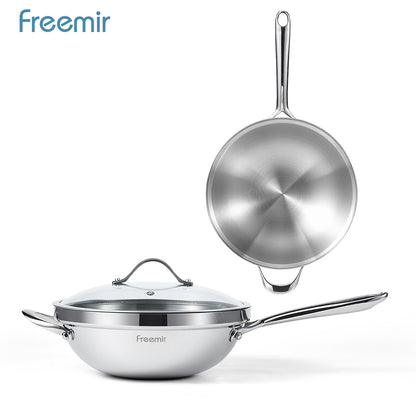 Seri Air SUS 316 Stainless Steel Frying Pan 24 CM
