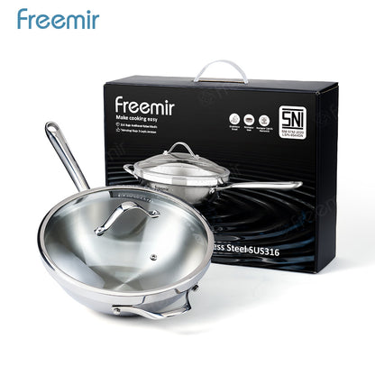 Seri Air SUS 316 Stainless Steel Frying Pan 24 CM