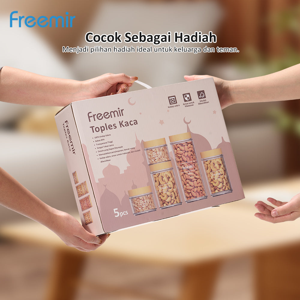 freemir Set Toples Kaca 5 Pcs