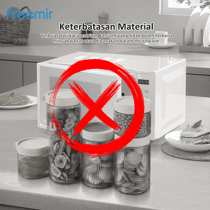 freemir Set Toples Kaca 5 Pcs