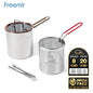 Freemir Stainless Steel Deep Fryer with Clip