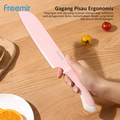 Freemir 4 Pcs Knives - Pink