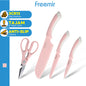 Freemir 4 Pcs Knives - Pink