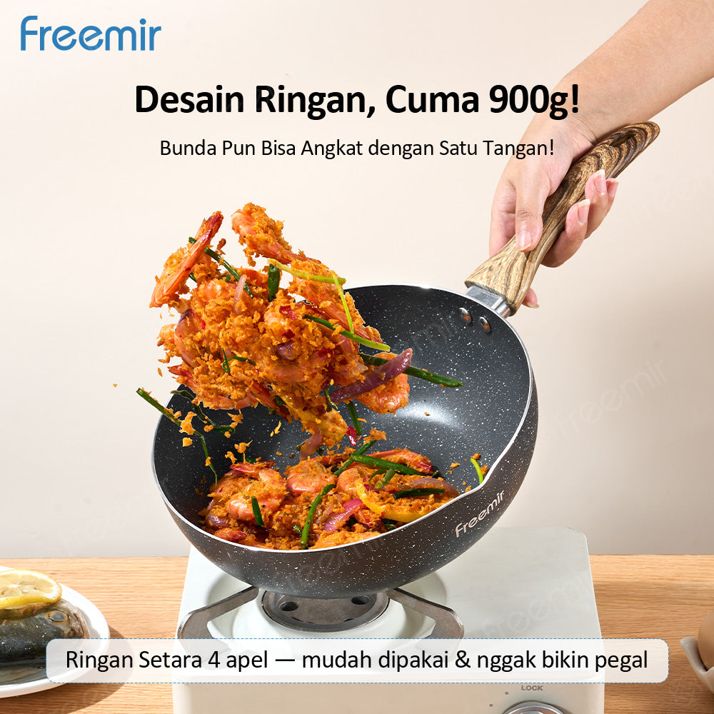 freemir Wajan Penggorengan 24 CM Single Bottom