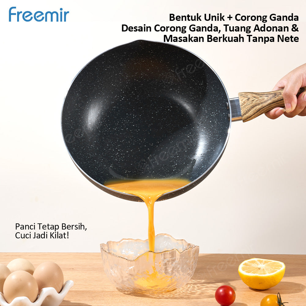freemir Wajan Penggorengan 24 CM Single Bottom